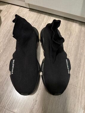 Balenciaga Black Sock Runner Sneakers